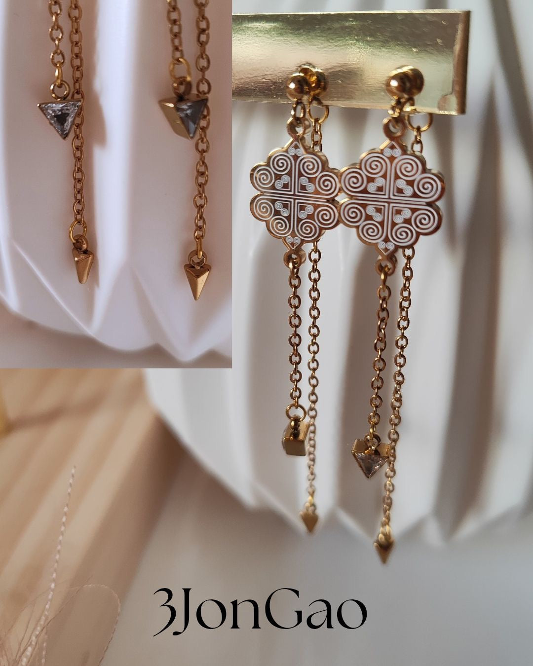 Boucle d’oreille Agathe