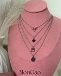 Collier simple fin