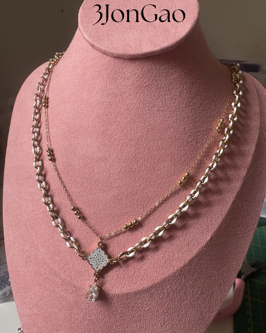 Collier Juliana Double chaîne