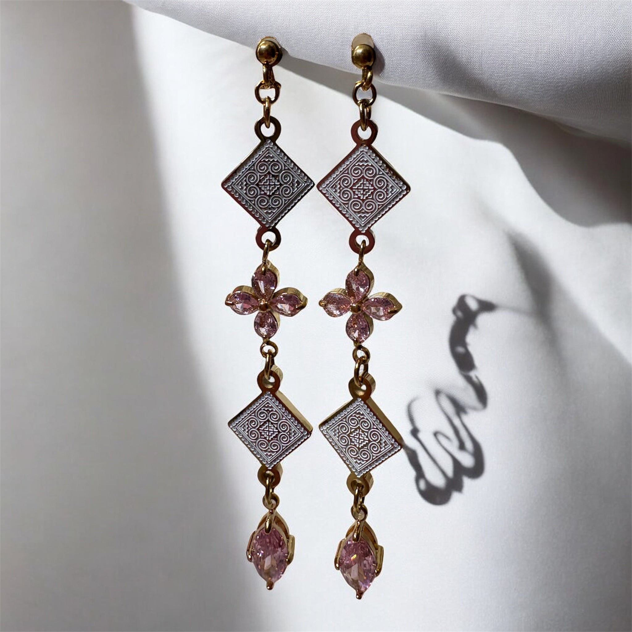 Boucle d’oreille Cassis