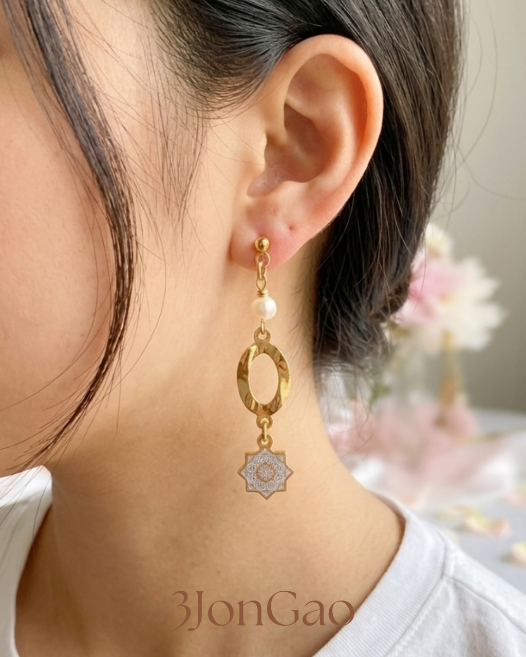 Boucle d’oreille Oxanna