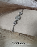 Bracelet Ambre Argent