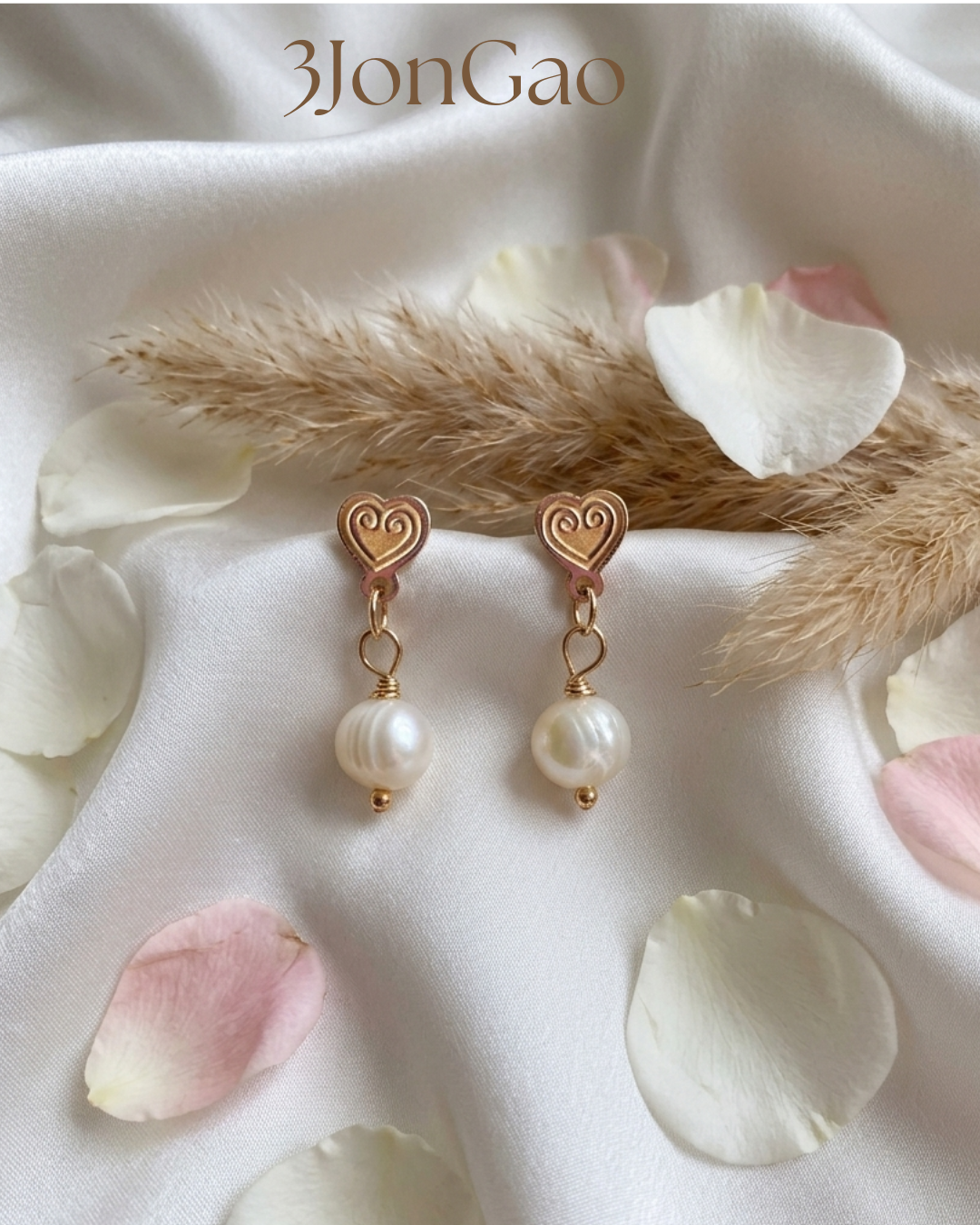 Boucle d’oreille GaoNa Grosse perle