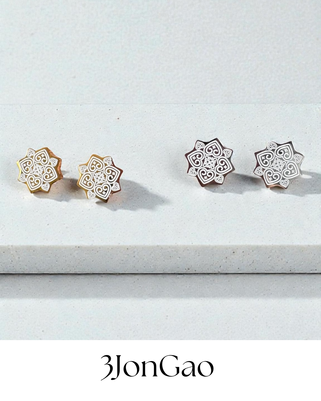 Boucle d’oreille puce Énora