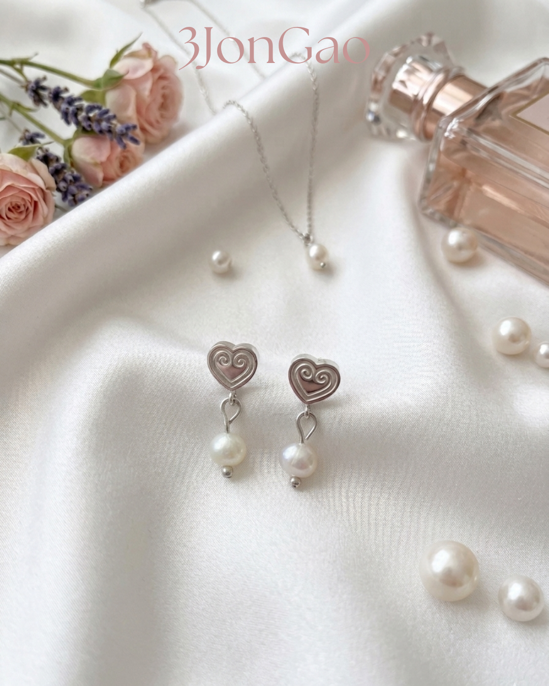 Boucle d’oreille GaoHli petite perle